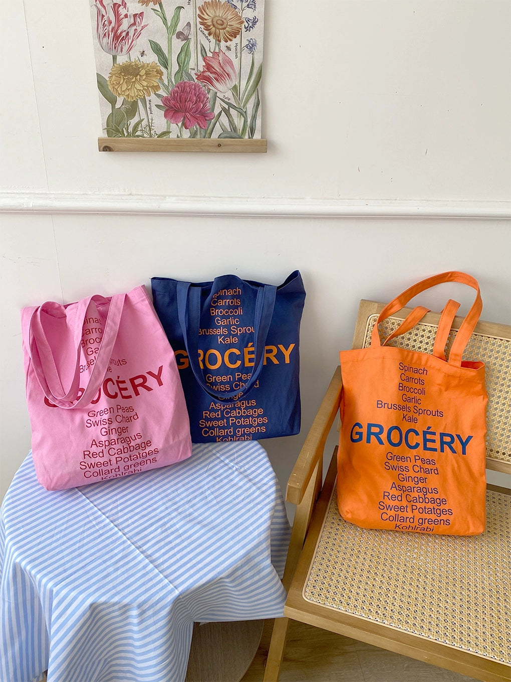 Vintage GROCERY Tote Bag