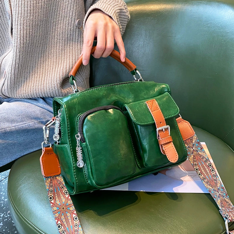 British Style Vintage Cross Body Bag
