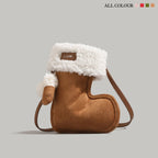 Cozy Boot Mini Crossbody Bag