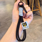 Handwoven Macaron Keychain