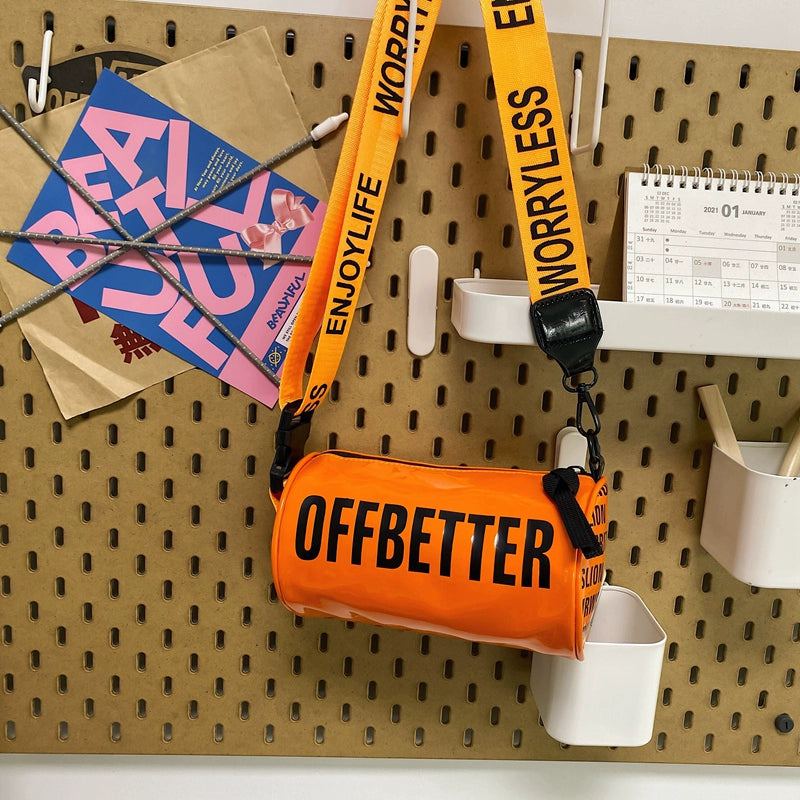 OFFBETTER Print Bucket Sling Bag