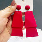 Geometric Drop Earrings