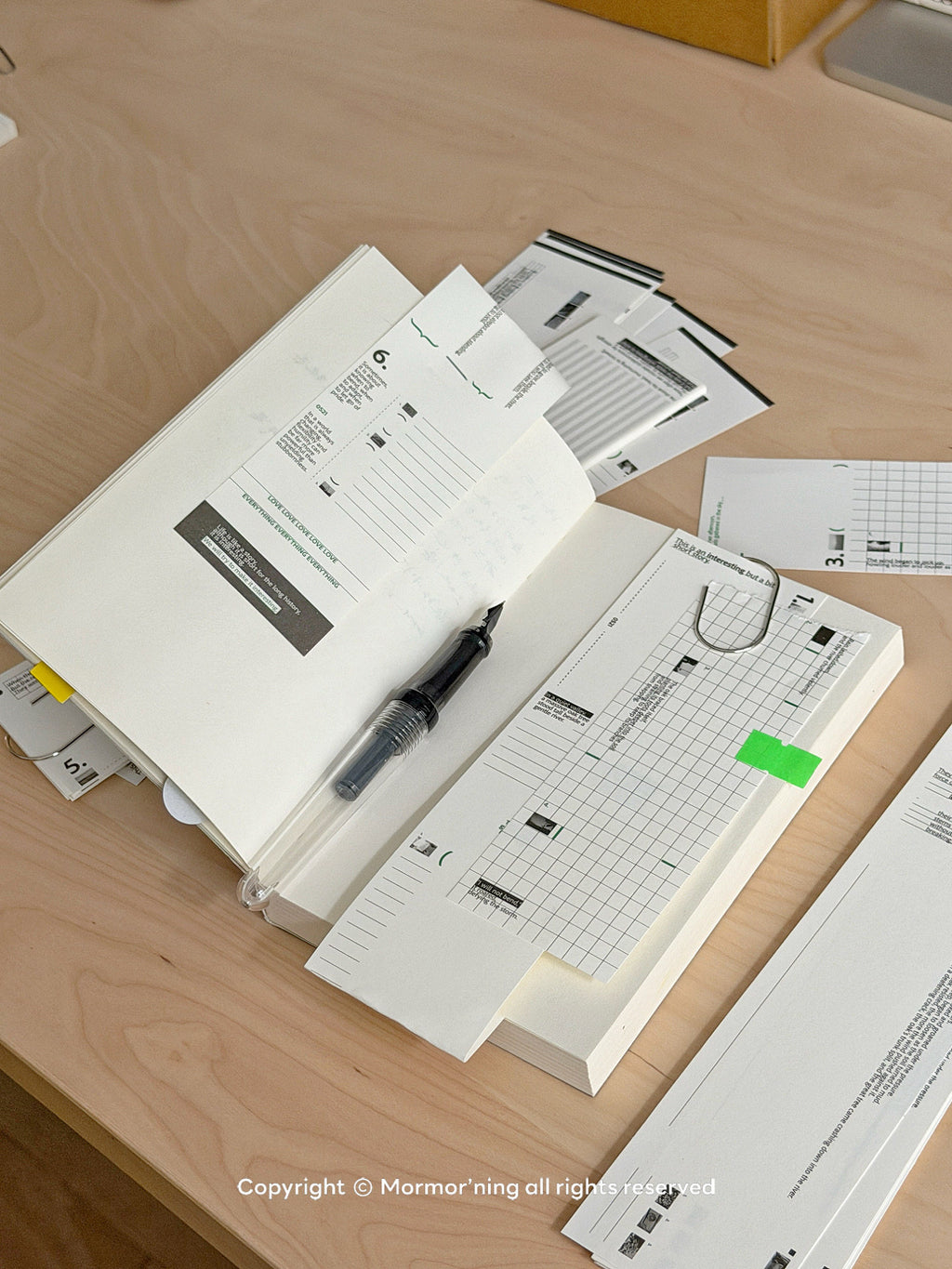 Original Design Aesthetic Sticky Journaling Pad