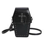 Dark Gothic Cross Phone Bag