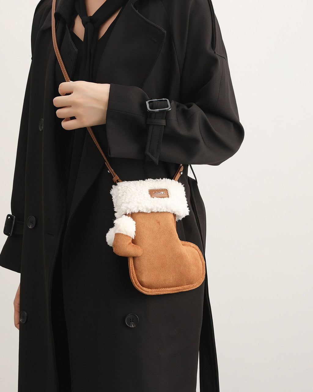 Cozy Boot Mini Crossbody Bag