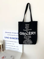 Vintage GROCERY Tote Bag