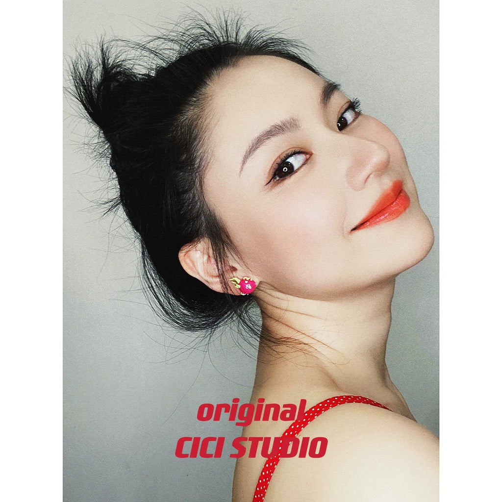 Dragon Fruit Earrings