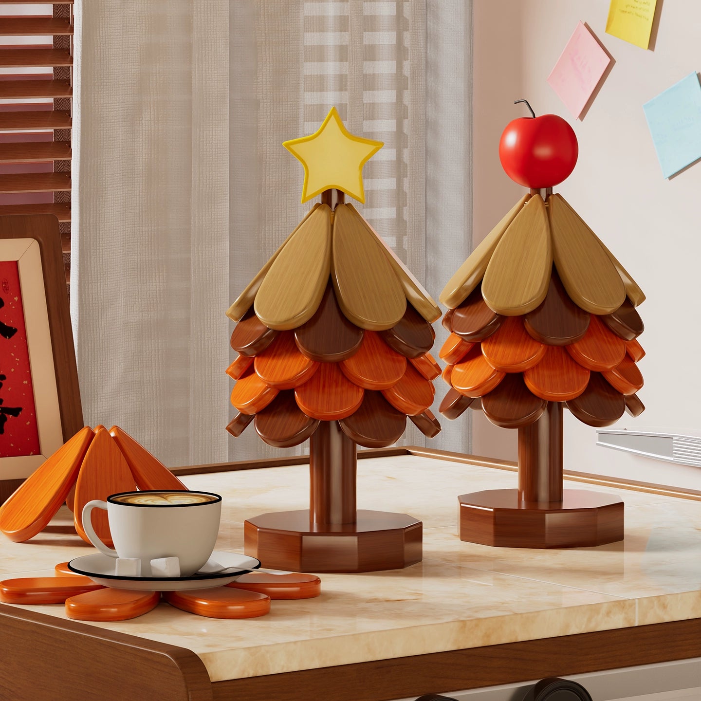 Magic Fold Christmas Tree Trivet