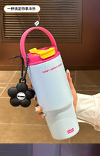 Macaron Large-capacity Sports Tumbler