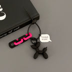 Balloon Dog Keychain