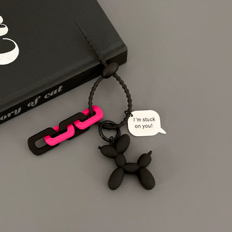 Balloon Dog Keychain
