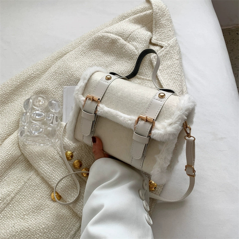 Vintage British Cross Body Tote Bag