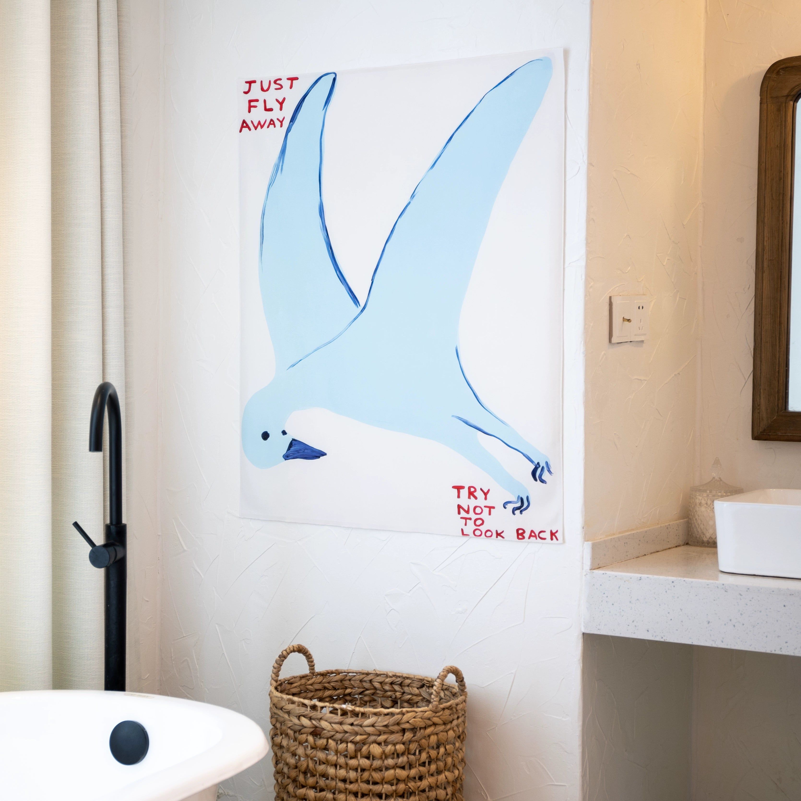 Just Fly Away Tapestry