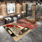 American Retro Style Rug
