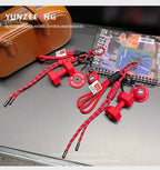 Gym Equipment Keychain