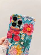 Oil Painting Flower Phone Case
