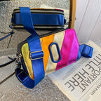 Color Vibes Camera Crossbody Bag