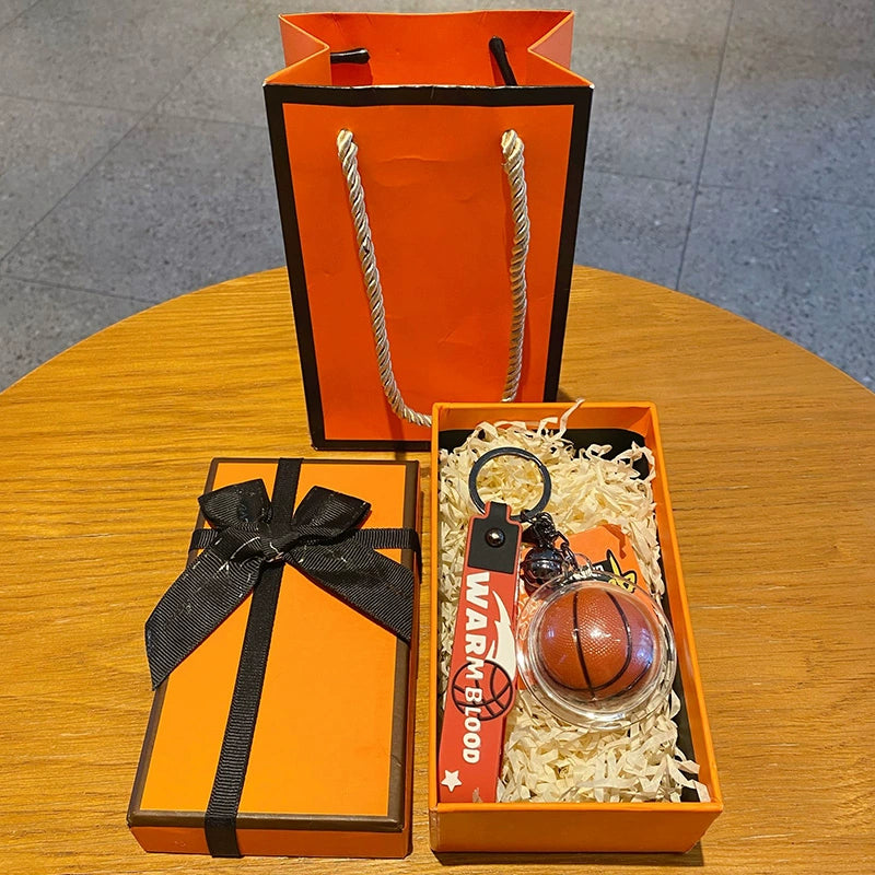 Street Basketball Keychain