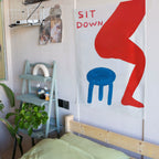 Sit Down Tapestry