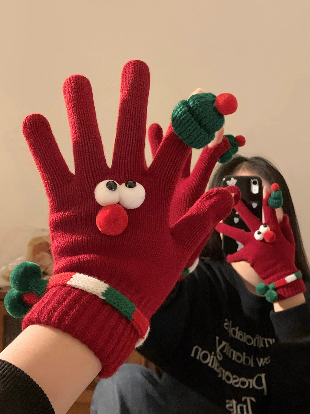 Christmas 3D Gloves