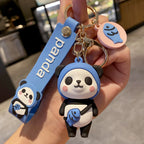 Panda Hat Keychain