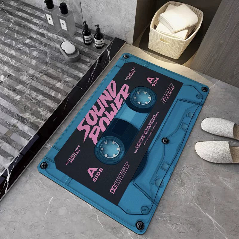 Retro Cassette Floor Mat