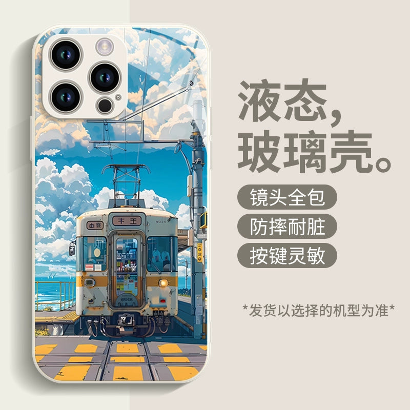 Japanese Seaside Convenience Store Phone Case