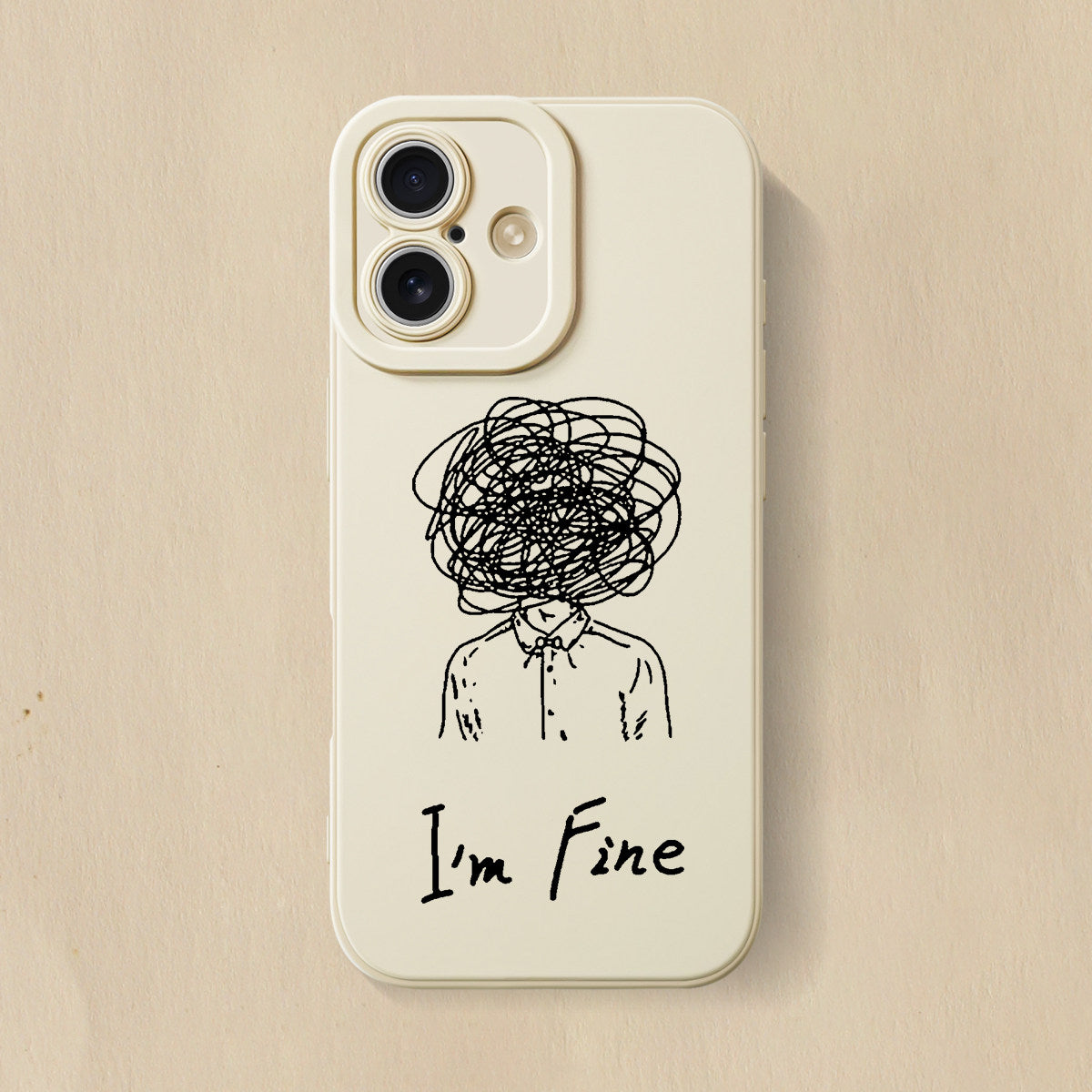 I'm Fine Phone Case