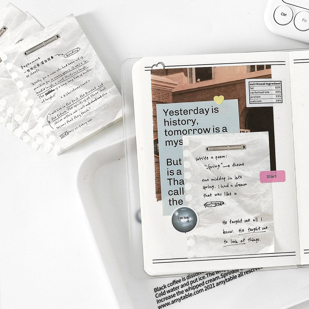 Vintage Dopamine Memo Pad Set