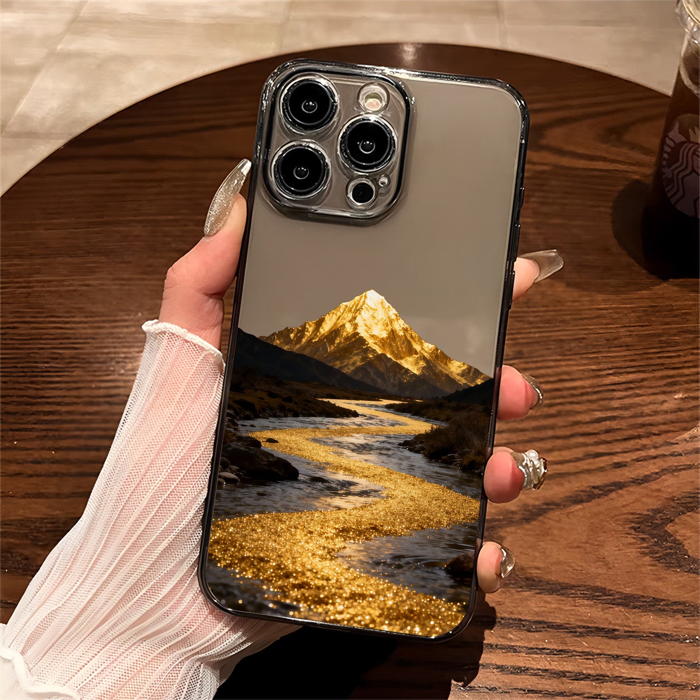 Golden Mountain Phone Case