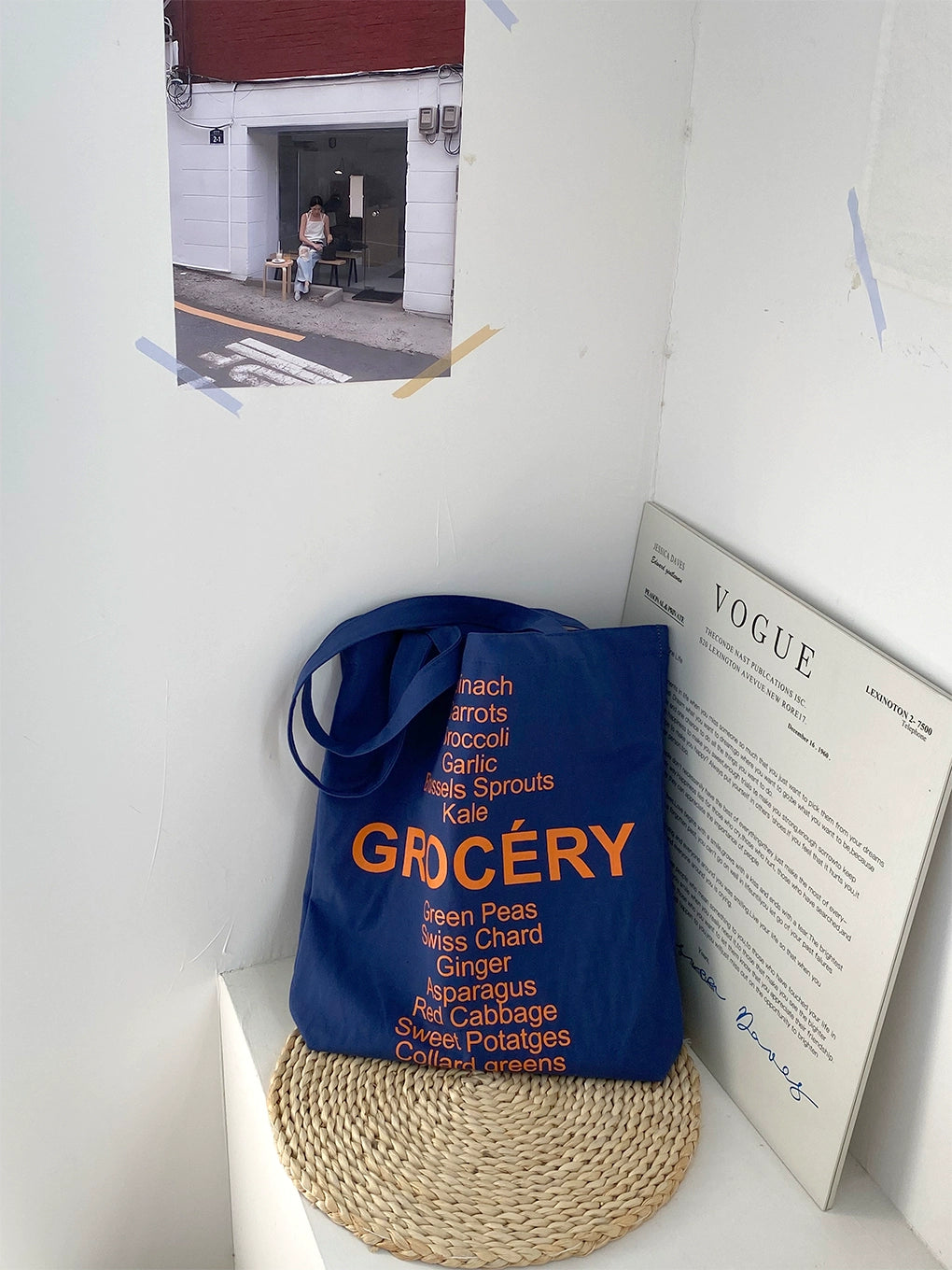 Vintage GROCERY Tote Bag