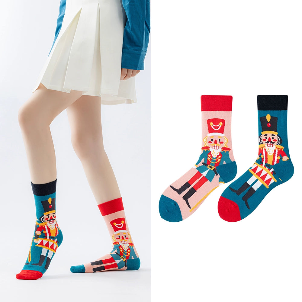 Mismatched Food Pair Socks