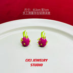 Dragon Fruit Earrings