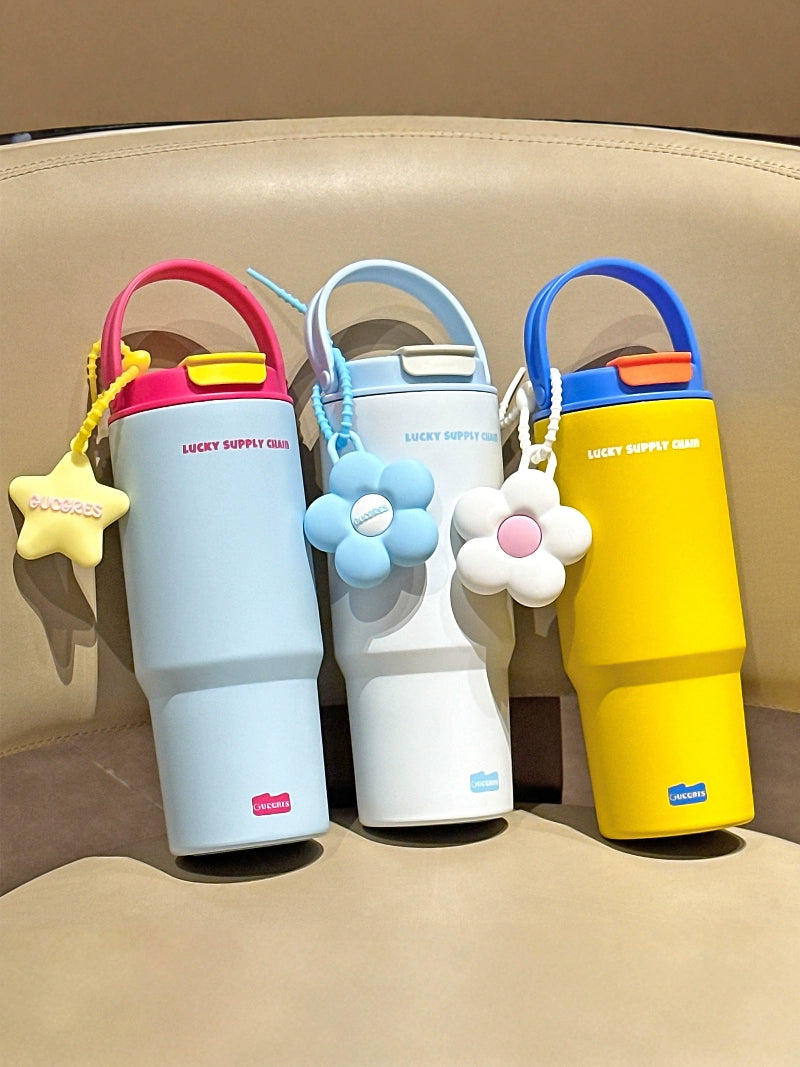 Macaron Large-capacity Sports Tumbler