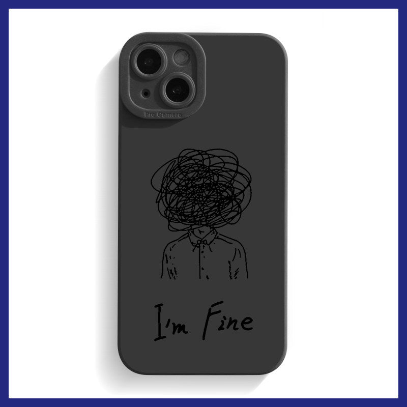 I'm Fine Phone Case