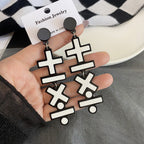 Minimalist Math Symbol Earrings