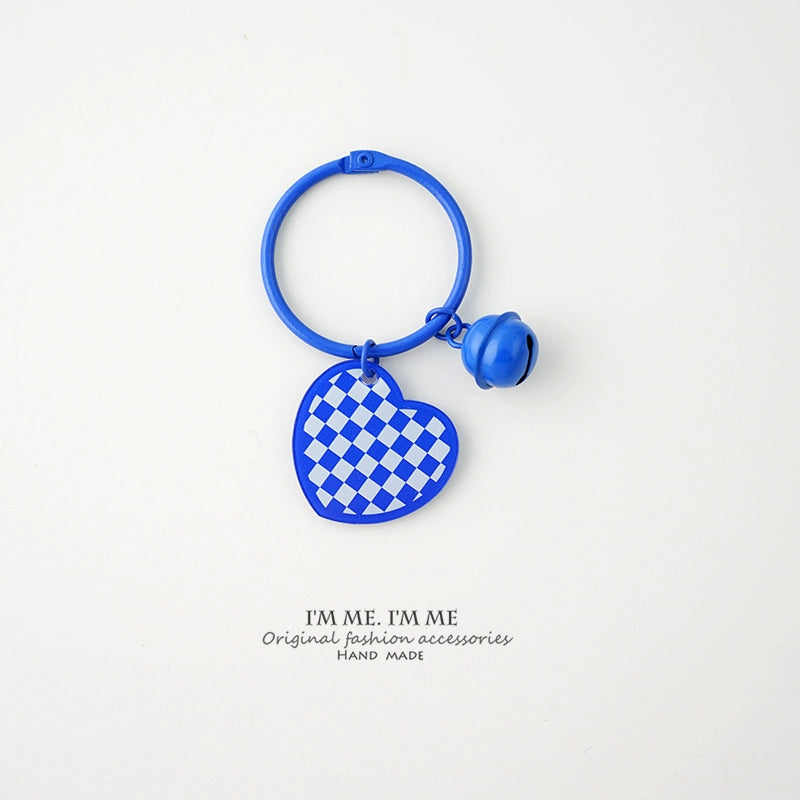 Klein Blue Acrylic Keychain
