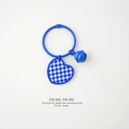 Klein Blue Acrylic Keychain