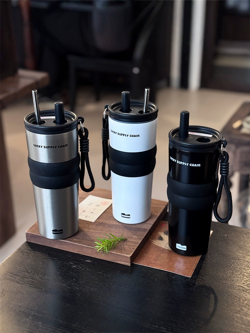 Large-Capacity Travel Tumbler