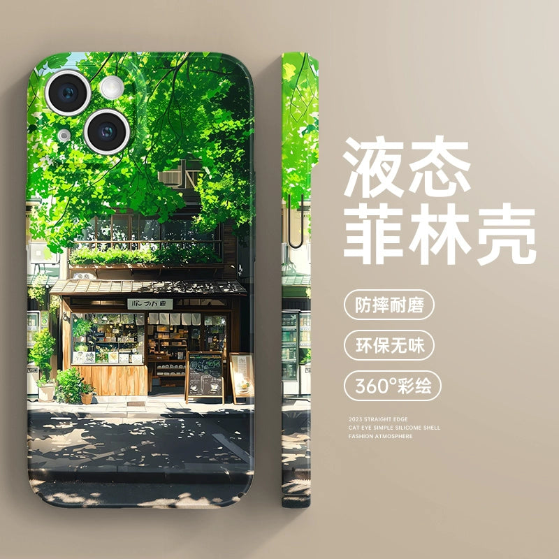 Japanese Spring Town Phone Case