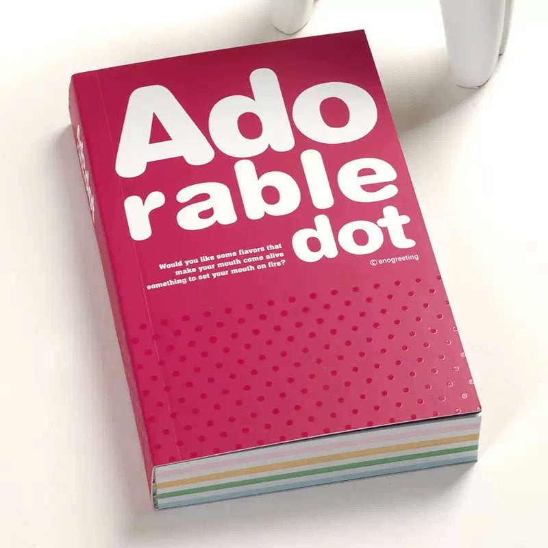 Candy Color Polka Dot Thick Journal