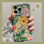 Oil Painting Flower Phone Case