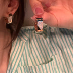 Elegant Heart Stud Earrings