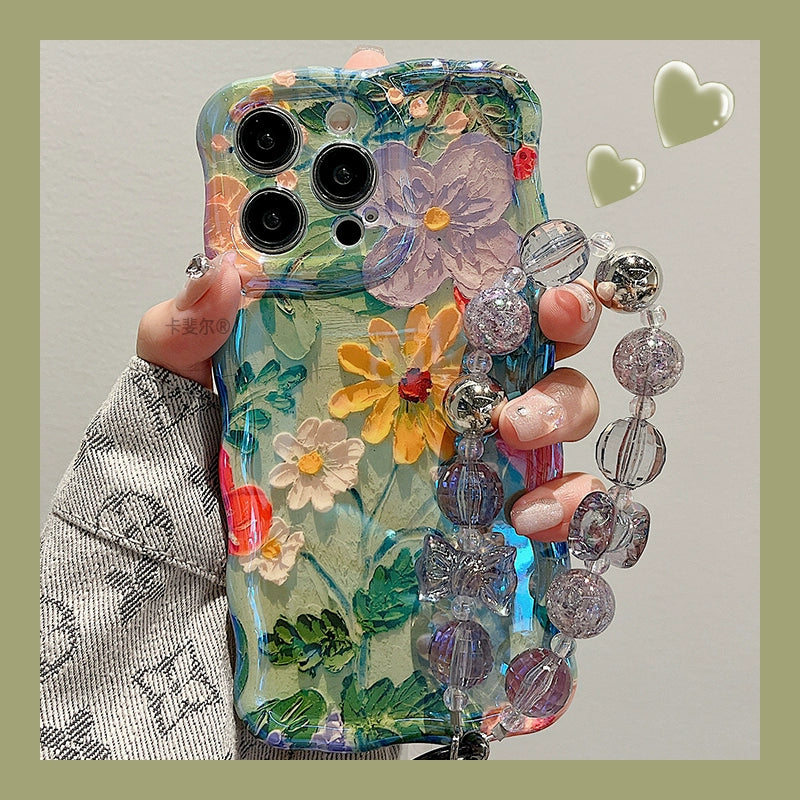 Oil Painting Flower Phone Case