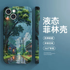 Japanese Rainy Street Phone Case