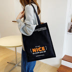 Large Capacity Canvas Casual Tote Bag