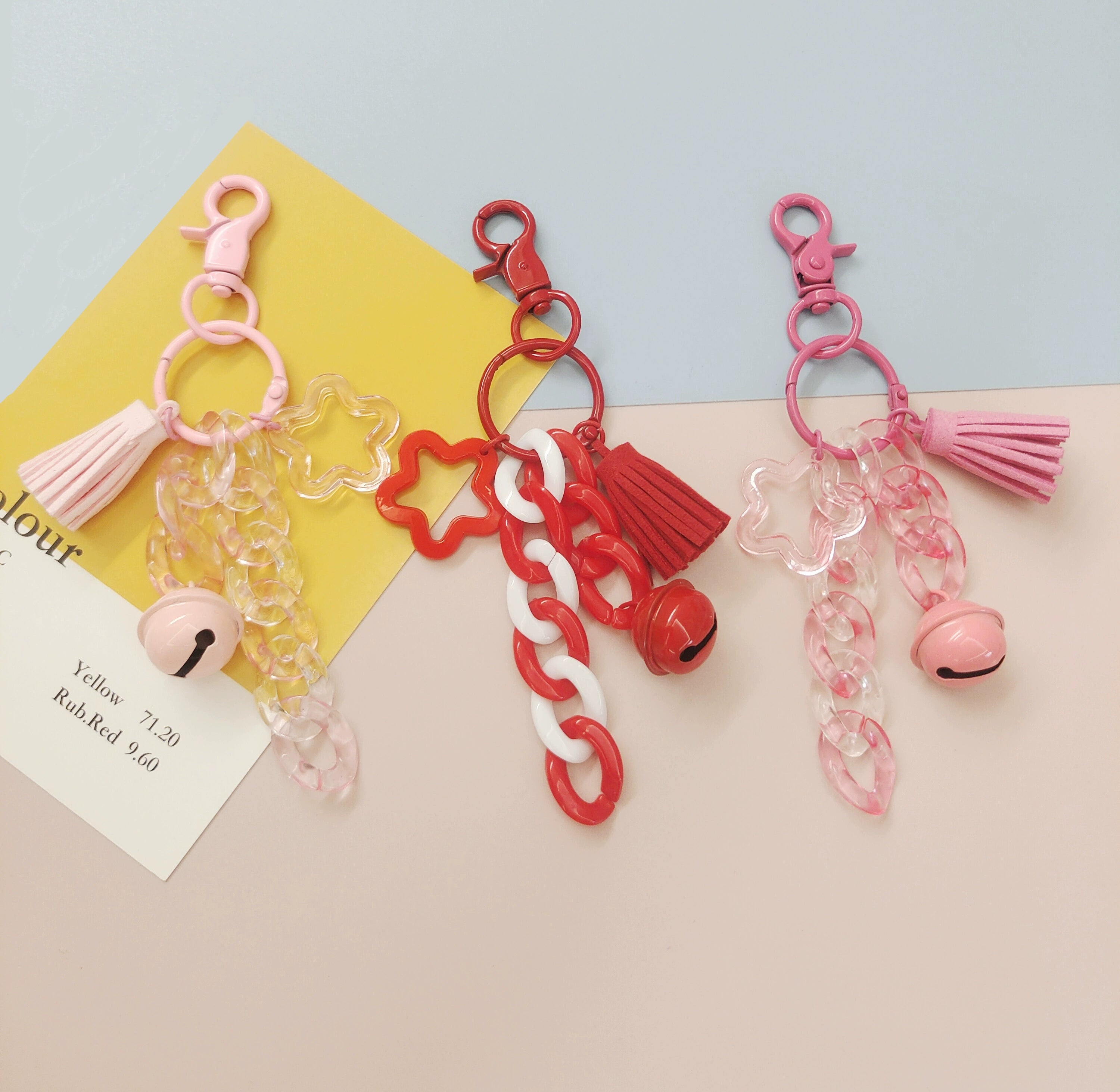 Bohemian Tassel Keychain