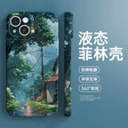 Japanese Rainy Street Phone Case