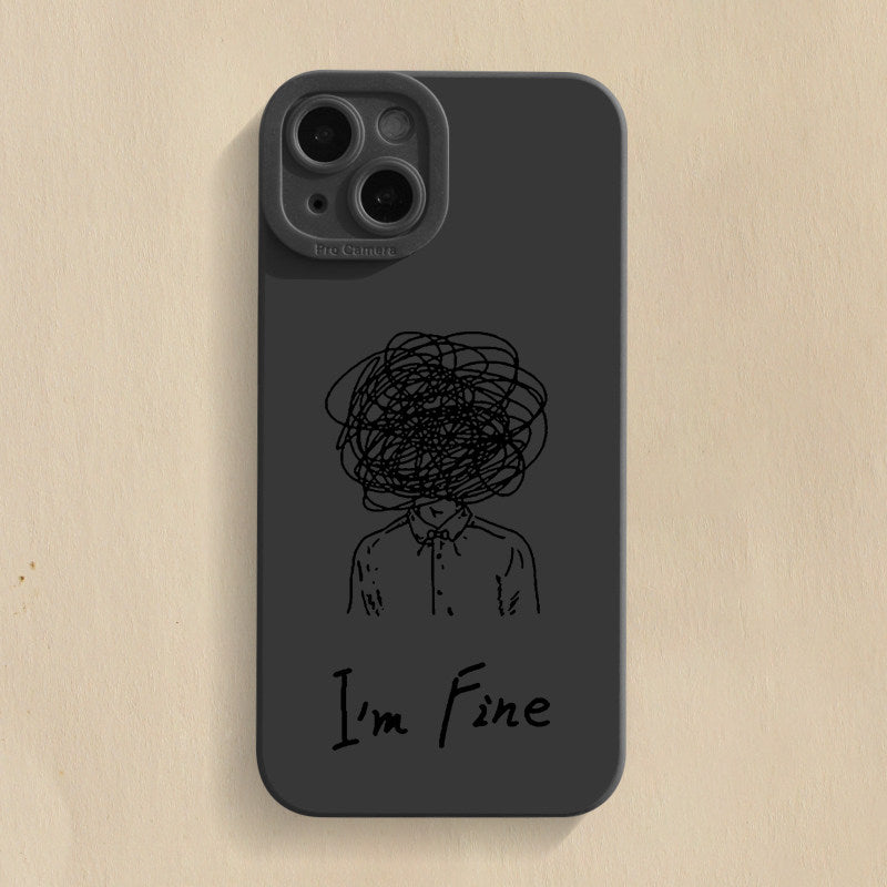 I'm Fine Phone Case