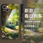 Japanese Spring Town Phone Case